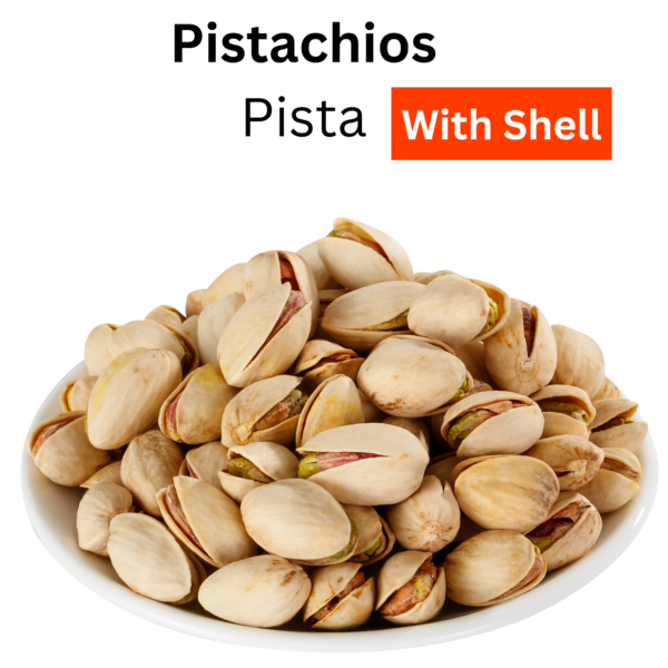 Premium Salted Pistachio (Pista) With Shell -Fresh Stock - 500 Gram Premium Quality Pista